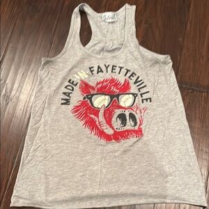 Arkansas Razorback tank top